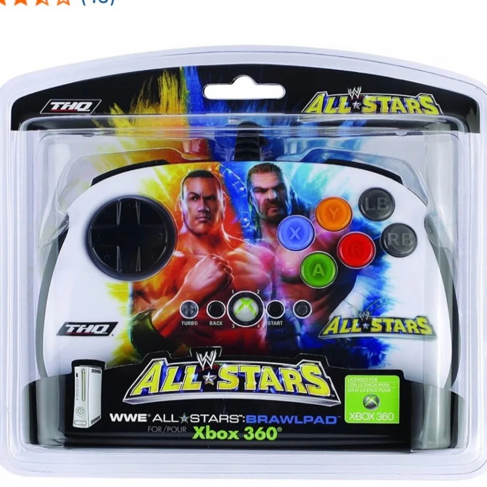 WWE All Stars BRAWLPAD Xbox 360 New by Madcatz